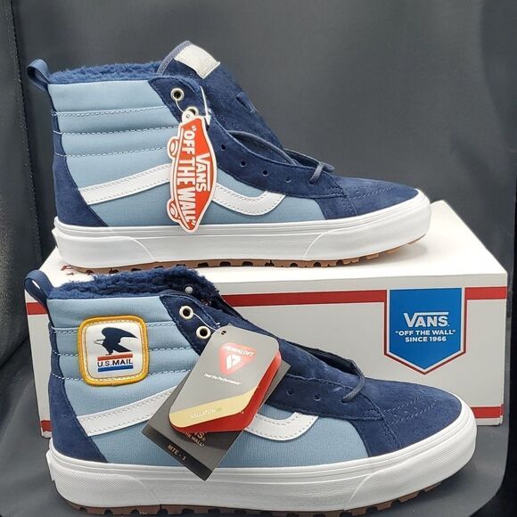 Vans USPS Sk8-Hi Mte-1 Shoes M 10 VN0A5HZYUZM New NIB - Picture 1 of 8